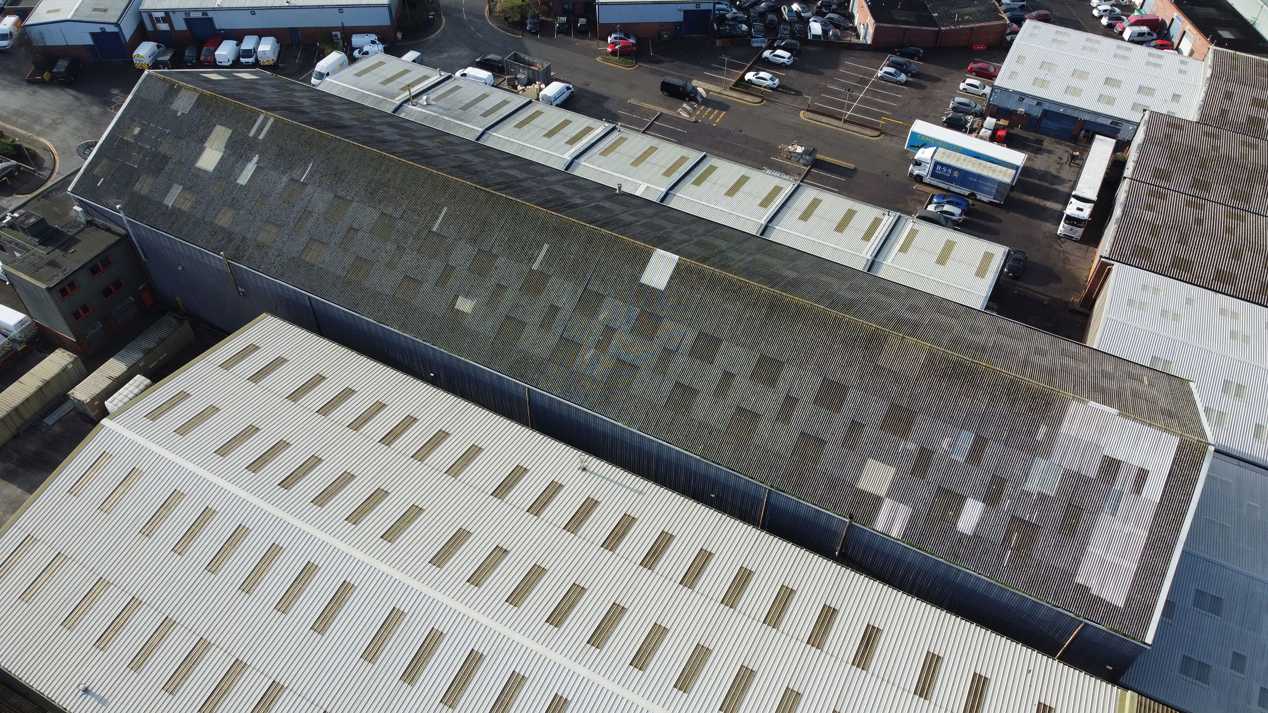 IM Group – Overclad to Asbetos Cement Roof